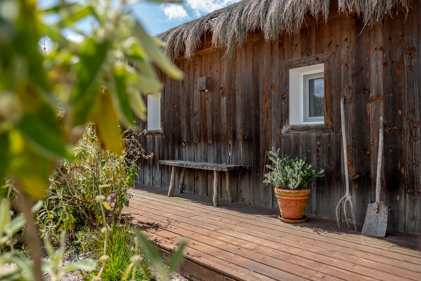 Cabana original de pescador