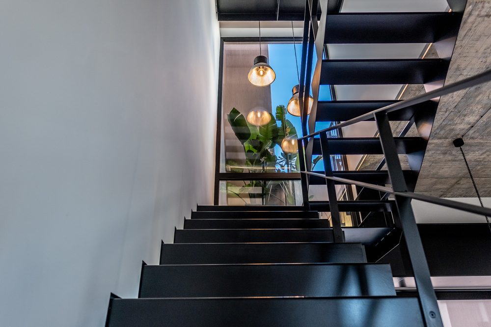 Escadaria em ferro